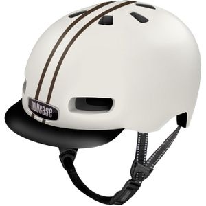 CRATONI Fahrradhelm Street MIPS, Gloss, Leather Bound Stripe