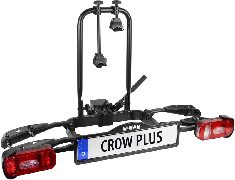 EUFAB Fahrradträger Crow Plus für 2 Fahrräder, erweiterbar