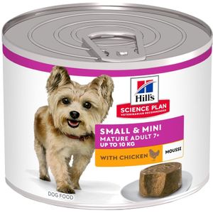 9 + 3 gratis! 12 x 200 g Hill's Science Plan Mousse - Mature Small & Mini Huhn