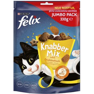 Felix KnabberMix Maxipack - Dreikäsehoch (2 x 330 g)
