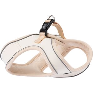 TIAKI Geschirr Wave Vest, beige - Größe XS: 36 cm Brustumfang