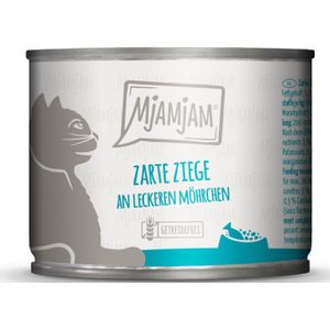 MjAMjAM 6 x 200 g - zarte Ziege an leckeren Möhrchen