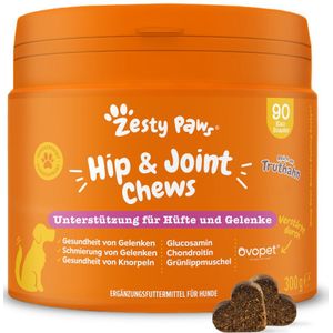 Zesty Paws Hip & Joint Chews Truthahn - Sparpaket: 2 x 90 Kautabletten