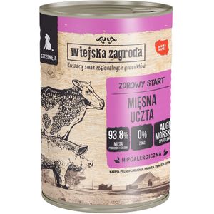 Sparpaket Wiejska Zagroda Dog 24 x 400 g - Fleischfest