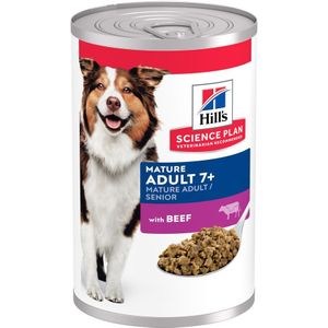 Hill's Science Plan Mature Adult 7+ - mit Rind (6 x 370 g)
