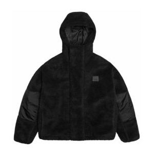 Vest Rains Unisex Kofu Fleece Hoodie T1 Black-XL