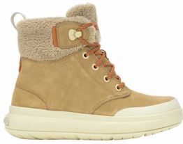 Merrell - Marquette Thermo Lace WP - Snowboots - Zwart - Waterdicht Suèdeleer