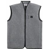 Bodywarmer Rains Unisex Durban Fleece Vest T1 Dark Grey Melange-S