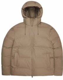 RAINS - Alta Puffer Jacket - Beige - Unisex - Winterjas