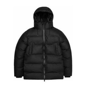 Jas Rains Unisex Alta Puffer Parka W3T4 Black-S