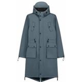 Maium - Original Parka - Regenjas - Blue Grey - Unisex - Oversized Fit - Waterdicht