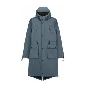 Maium - Original Parka - Regenjas - Blue Grey - Unisex - Oversized Fit - Waterdicht