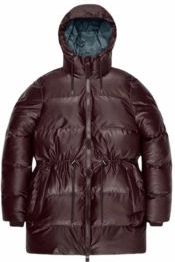 RAINS - Alta Long Puffer - Jas - Waterdicht - Dames - Diepblauw