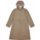 RAINS - A-Line Longer Jacket - Regenjas - Beige