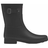 Hunter - Refined Short - Regenlaars - Zwart - Gevulcaniseerd Rubber - Waterdicht