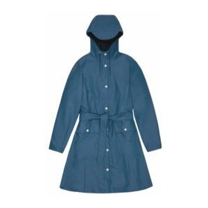 RAINS - Curve Long Jacket - Regenjas - Pulse - Waterdicht - Polyester/Polyurethaan