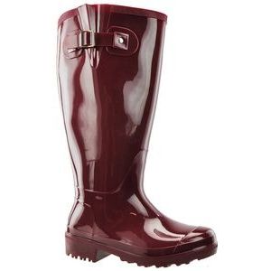 Regenlaars Wide Wellies Red XXL-Schoenmaat 39