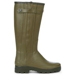 Le Chameau - Chasseur - Regenlaars - Groen - Natuurlijk Rubber - Neopreen Voering