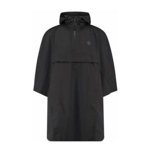 Regenponcho AGU Unisex GO Grant Rain Poncho Essential All Black-One-size