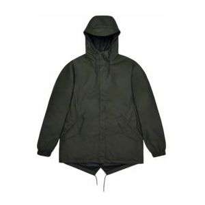 Jas RAINS Unisex Fishtail Jacket Green-XL