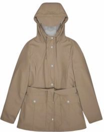 RAINS - Women Curve Jacket - Regenjas - Beige