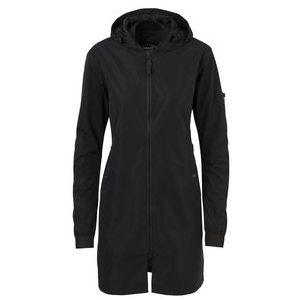 Regenjas Agu Women Urban Outdoor Long Bomber Black-S