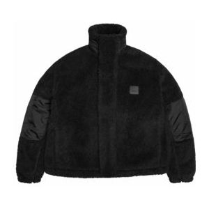 Rains - Kofu Fleece Jacket - Vest - Zwart - Fleece