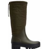 Barbour - Marnie Quilted Tall Welly - Regenlaars - Olive/Black