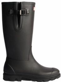 Regenlaars Hunter Unisex Downpour Field Adjustable Neo Lined Wellington Black-Schoenmaat 37