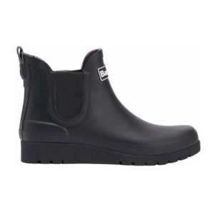 Regenlaars Barbour Women Clifton Wedge Chelsea Welly Black-Schoenmaat 41