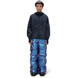 Rains - Juba Jacket - Jas - Navy - Katoen en Nylon, Regular Fit, Verstelbare Capuchon