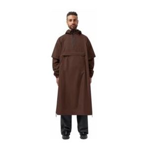 Maium - Poncho - Macassar Brown - Unisex - Waterdicht - 100% Gerecycled Polyester