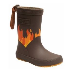 Regenlaars Bisgaard Kids Fashion II Brown Flames-Schoenmaat 22