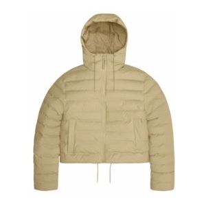 Jas Rains Unisex Lohja Short Puffer Jacket W3T2 Sand-XS