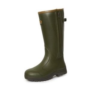 Regenlaars Gateway1 Men Pheasant Game 18 Inch 5mm Side Zip Dark Olive-Schoenmaat 47