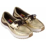 ZOO Adventure - Susan - Dames Mocassin - Goud - Metallic Leder