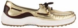 ZOO Adventure - Susan - Dames Mocassin - Goud - Metallic Leder