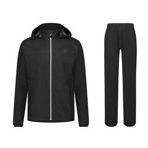 Regenpak Agu Unisex Go Rain Suit Essential Black-L