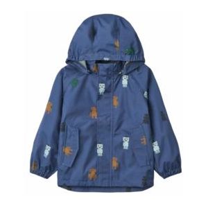 Jas Liewood Kids Pedia Jacket Robots/Indigo blue-Maat 140