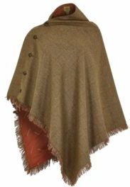 Dubarry - Hazelwood - Poncho - Burren - 100% Wol - Waterafstotende Teflon Coating