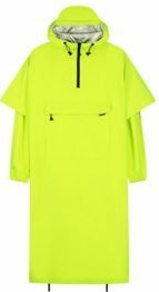 Maium - Poncho - Neon Yellow - Unisex - Waterdicht - Oversized Pasvorm