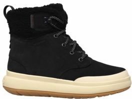 Merrell - Marquette Thermo Lace Wp - Snowboot - Black - Waterdicht Suèdeleer