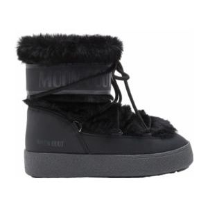 MOON BOOT Ltrack Faux Fur Boots Dames - Zwart