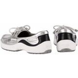 ZOO Adventure - Susan - Mocassin - Zilver - Metallic Leder