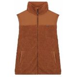 Maium - Teddy Cardigan - Vest - Brick Brown - 100% Gerecycled Polyester