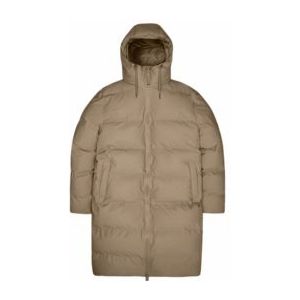 RAINS - Alta Longer Puffer Jacket - Beige - Unisex - Winterjas