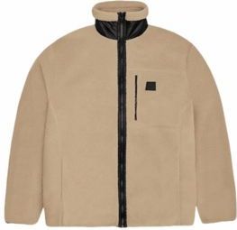 RAINS - Yermo Fleece Jacket - Beige - Unisex - Fleecevest