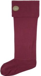 Laarzensok Le Chameau Fleece Liners Cherry