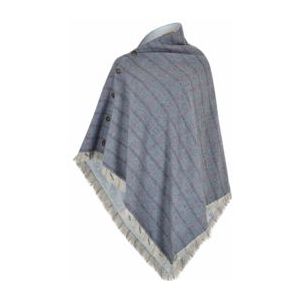 Dubarry - Poncho - Hazelwood - Denim Haze - One-size