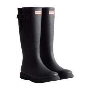 Hunter - Downpour - Regenlaars - Zwart - Natuurlijk Rubber